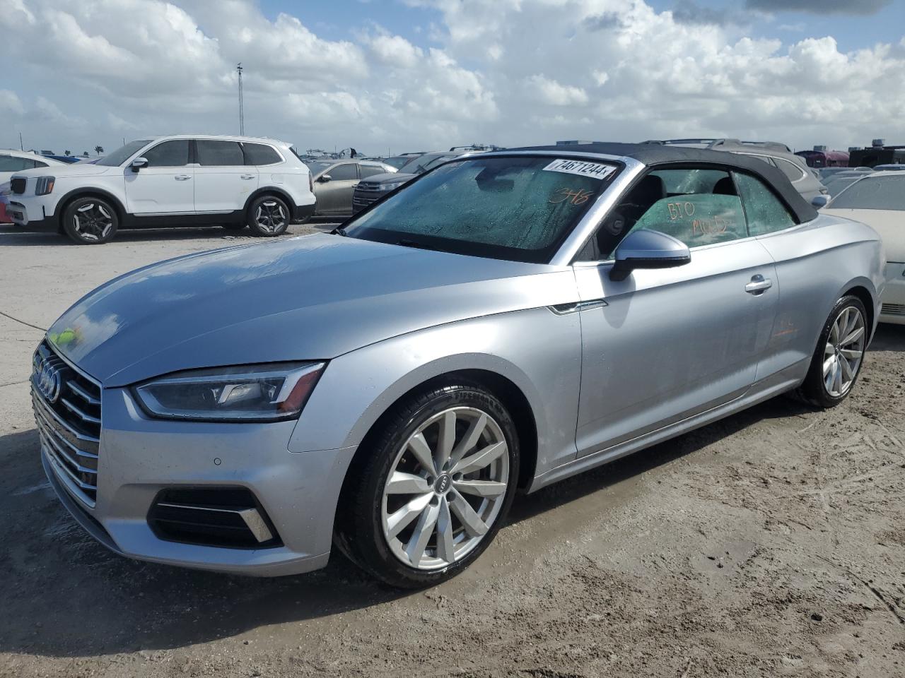 2018 Audi A5 VIN WAUYNGF53JN015514