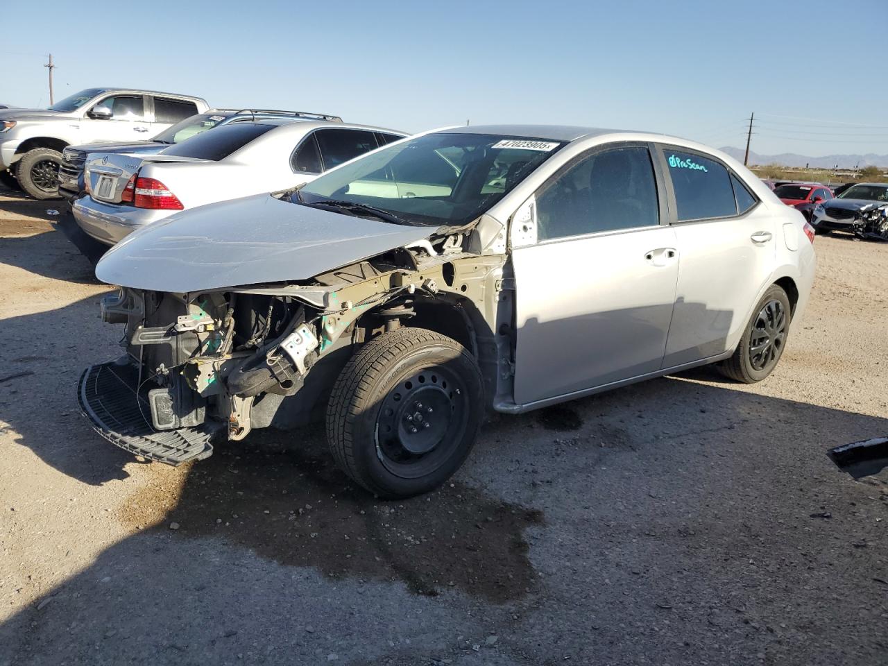 2014 Toyota Corolla VIN 5YFBURHE0EP054543