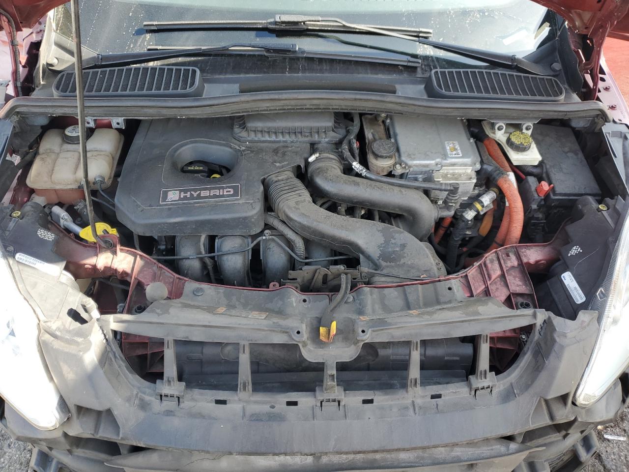 2013 Ford C-MAX VIN 1FADP5AU9DL509462 Copart auction photo, front end / minor dent/scratches damage thumbnail 11