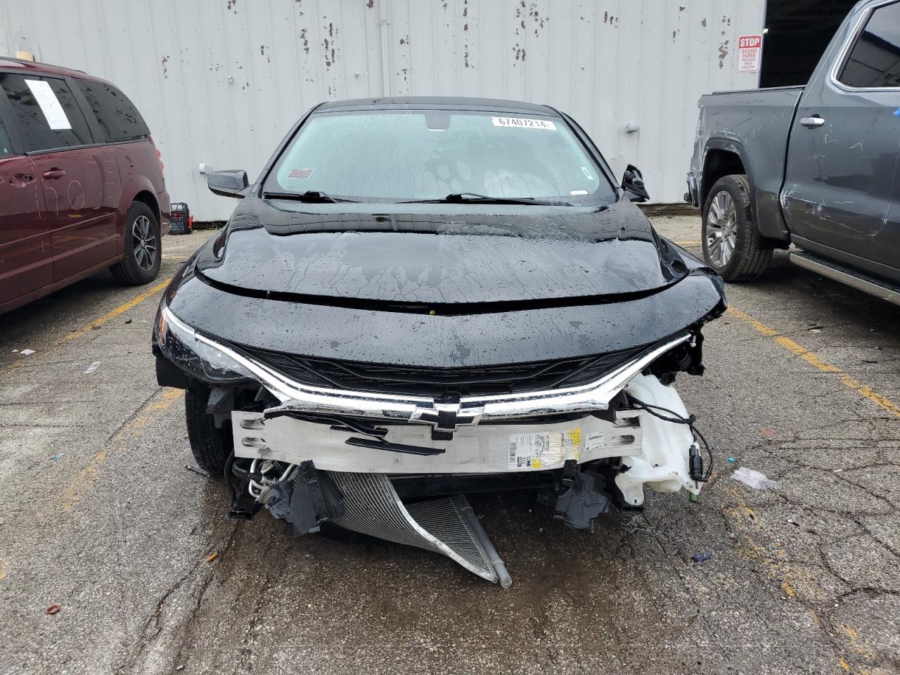2021 Chevrolet Malibu VIN 1G1ZG5ST0MF058757 Copart auction photo, all over / undercarriage damage thumbnail 5