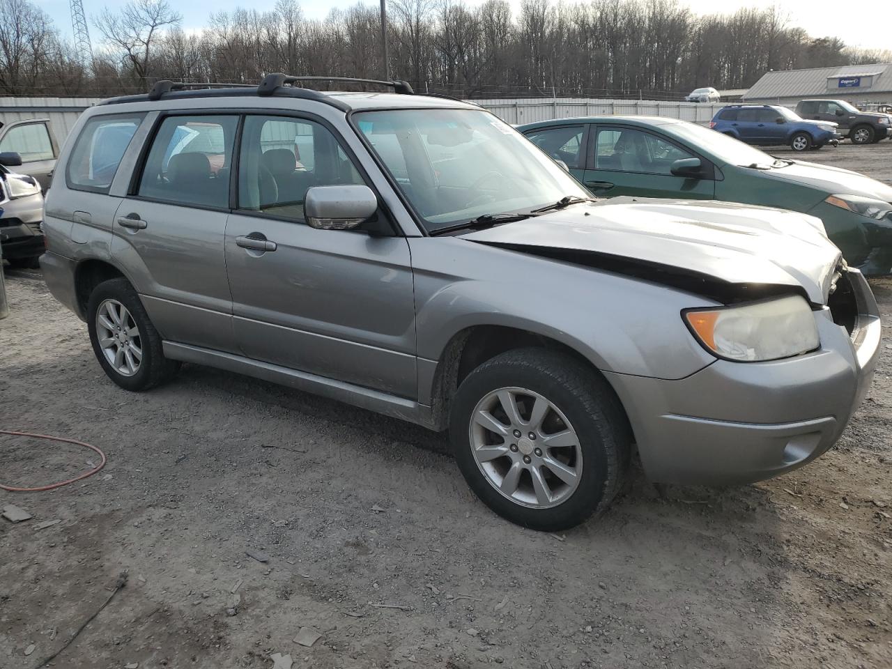 2007 Subaru Forester VIN JF1SG65667H744126 Copart auction photo, front end damage thumbnail 4