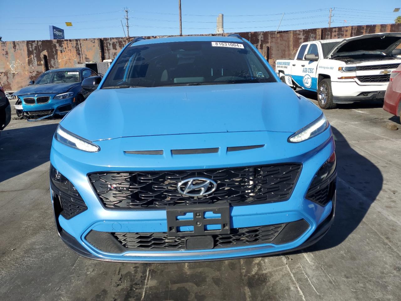 2022 Hyundai Kona VIN KM8K33A31NU902615 Copart auction photo, rear end / minor dent/scratches damage thumbnail 5