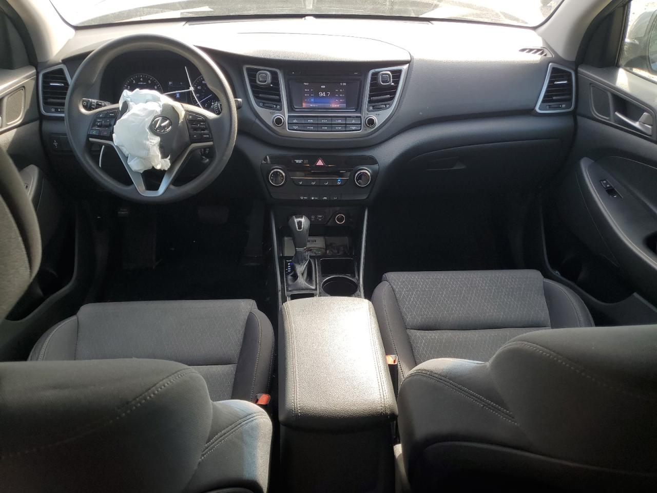 2017 Hyundai Tucson VIN KM8J33A46HU503322 Copart auction photo, front end / side damage thumbnail 8