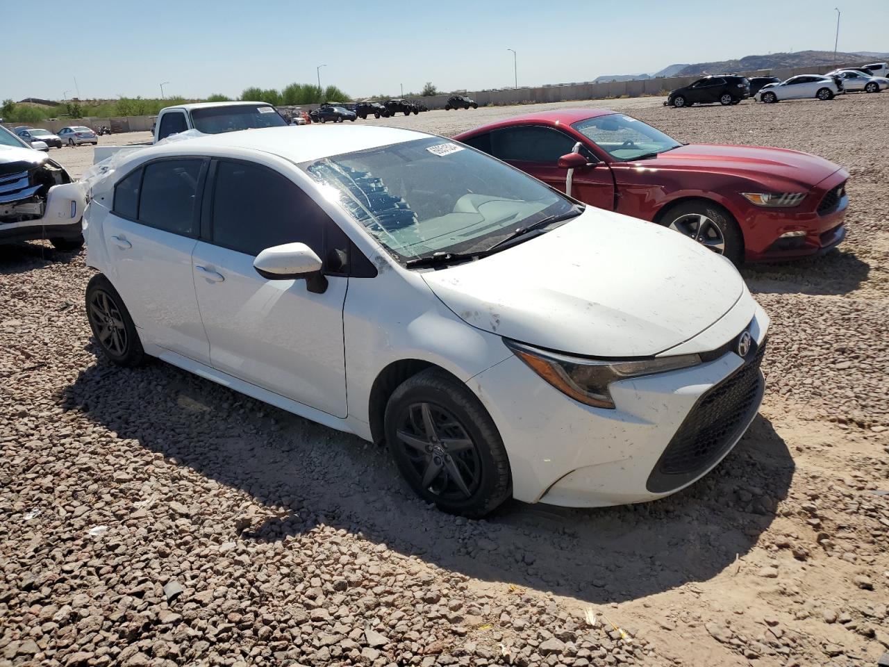2020 Toyota Corolla VIN 5YFBPRBE2LP027034 Copart auction photo, rear end damage thumbnail 4