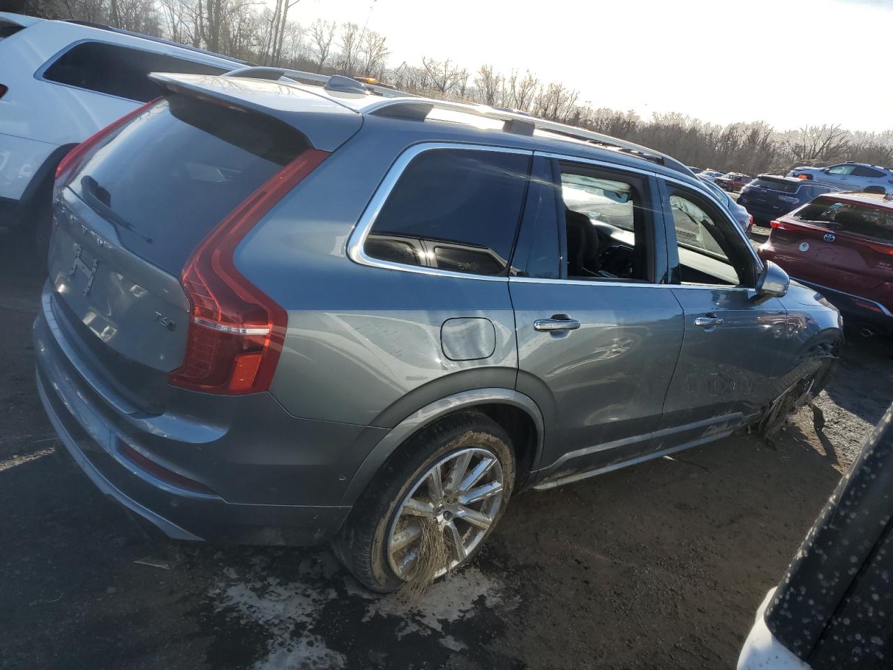 2018 Volvo XC90 VIN YV4A22PK2J1340440 Copart auction photo, front end / undercarriage damage thumbnail 3