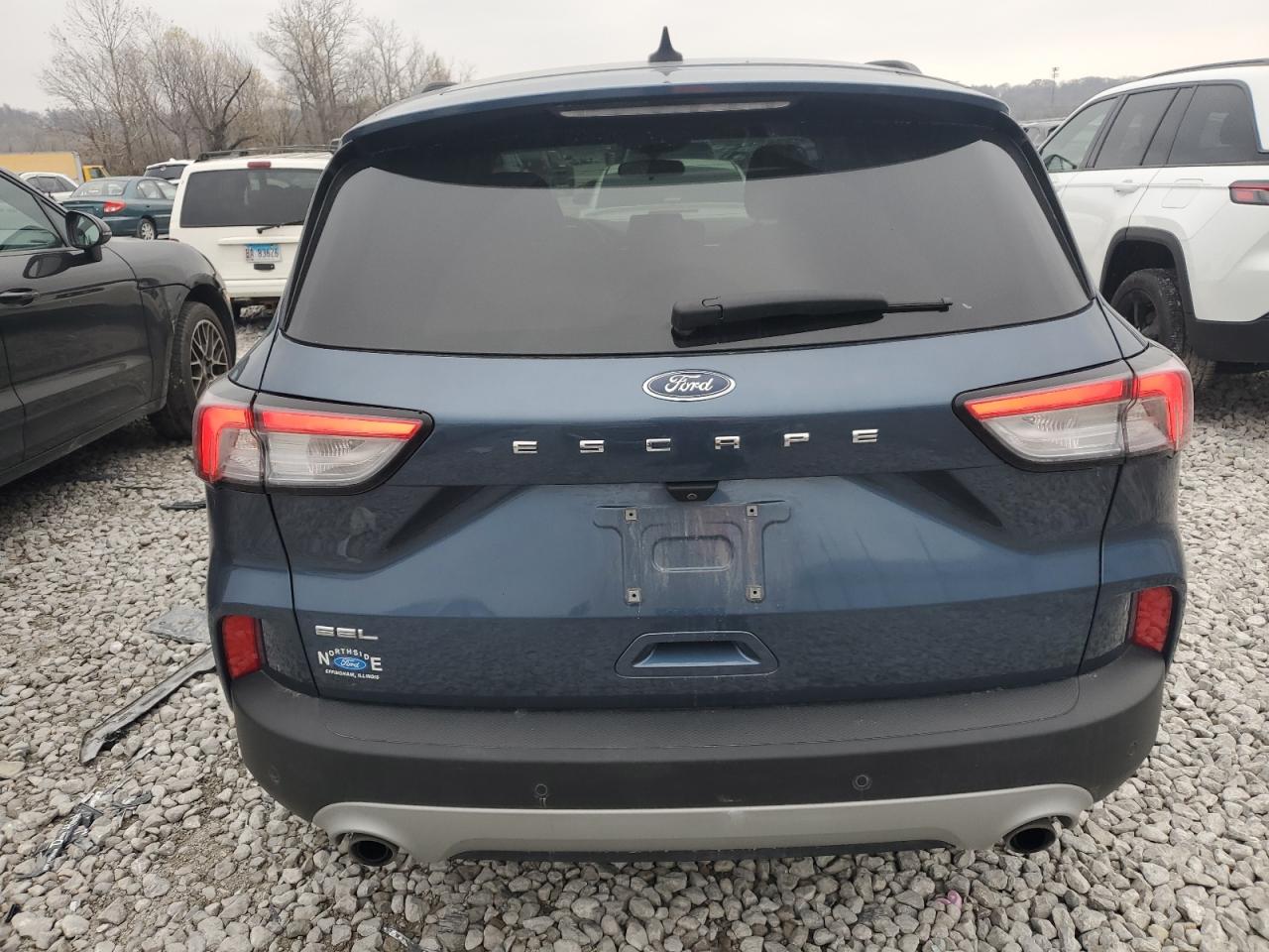 2020 Ford Escape VIN 1FMCU0H63LUC68186 Copart auction photo, front end damage thumbnail 6