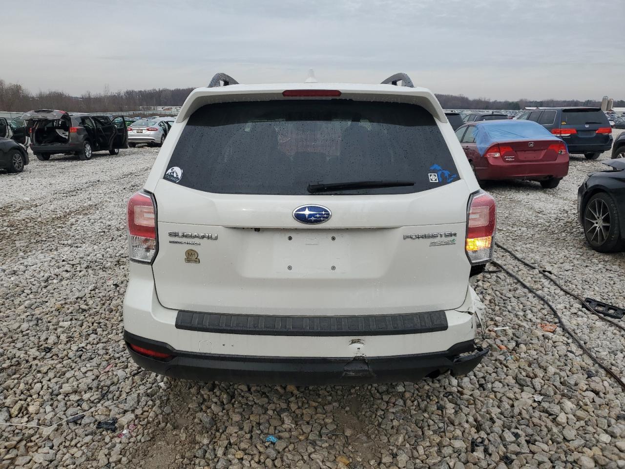 2017 Subaru Forester VIN JF2SJAGC9HH571657 Copart auction photo, rear end damage thumbnail 6