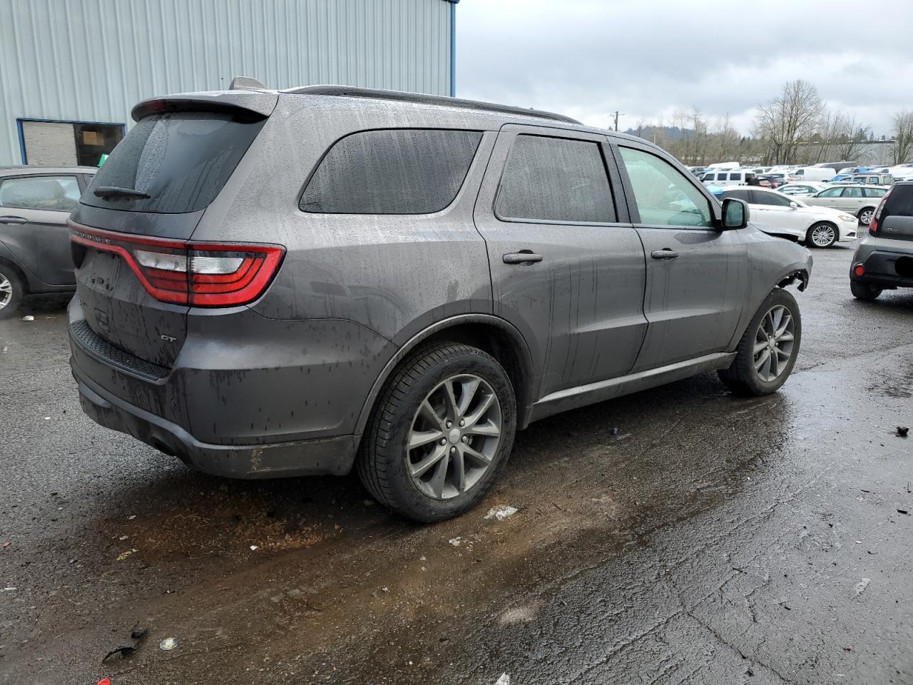 2017 Dodge Durango VIN 1C4RDJDG5HC871754 Copart auction photo, front end / side damage thumbnail 3