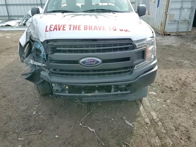 2018 Ford F-150 VIN 1FTMF1CB4JKE24807 Copart auction photo, front end / side damage thumbnail 12