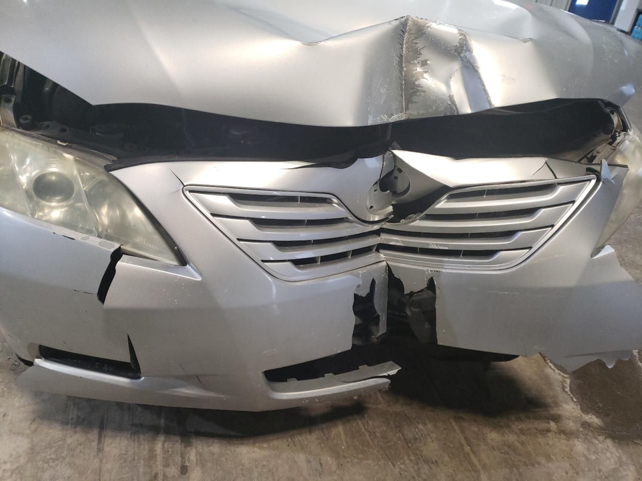 2007 Toyota Camry VIN 4T1BE46K87U007075 Copart auction photo, front end damage thumbnail 9