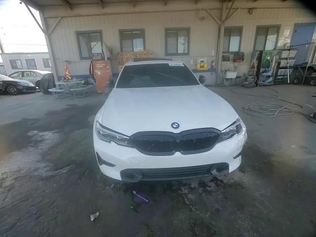 2020 BMW 3er VIN 3MW5R1J05L8B30878 Copart auction photo, front end / rear end damage thumbnail 11
