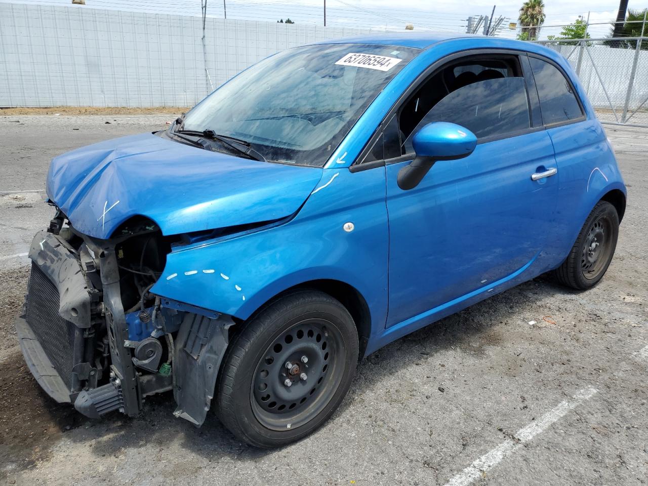2016 Fiat 500 VIN 3C3CFFAR8GT170698