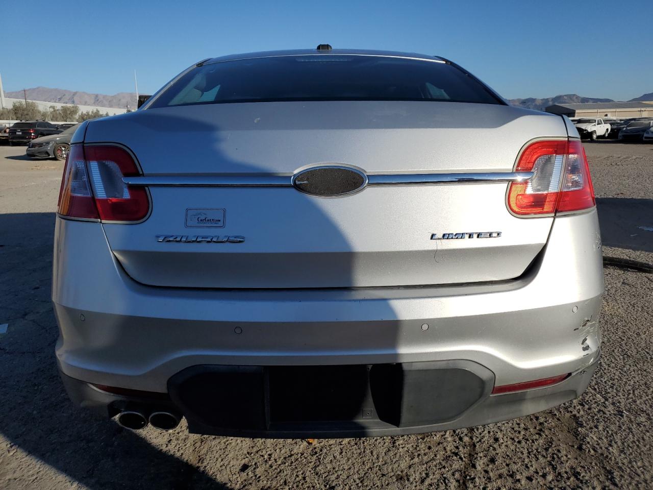 2010 Ford Taurus VIN 1FAHP2FW7AG106725 Copart auction photo, side / front end damage thumbnail 6