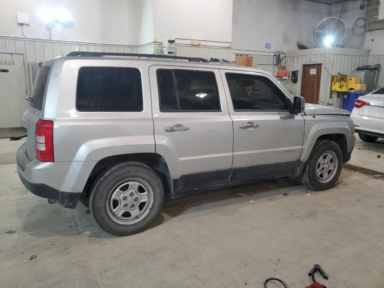 2013 Jeep Liberty (Patriot) VIN 1C4NJPBA0DD245669 Copart auction photo, front end / side damage thumbnail 3