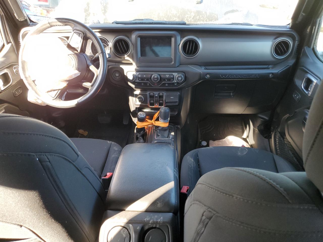 2021 Jeep Wrangler VIN 1C4HJXDN7MW599321 Copart auction photo, front end / all over damage thumbnail 8