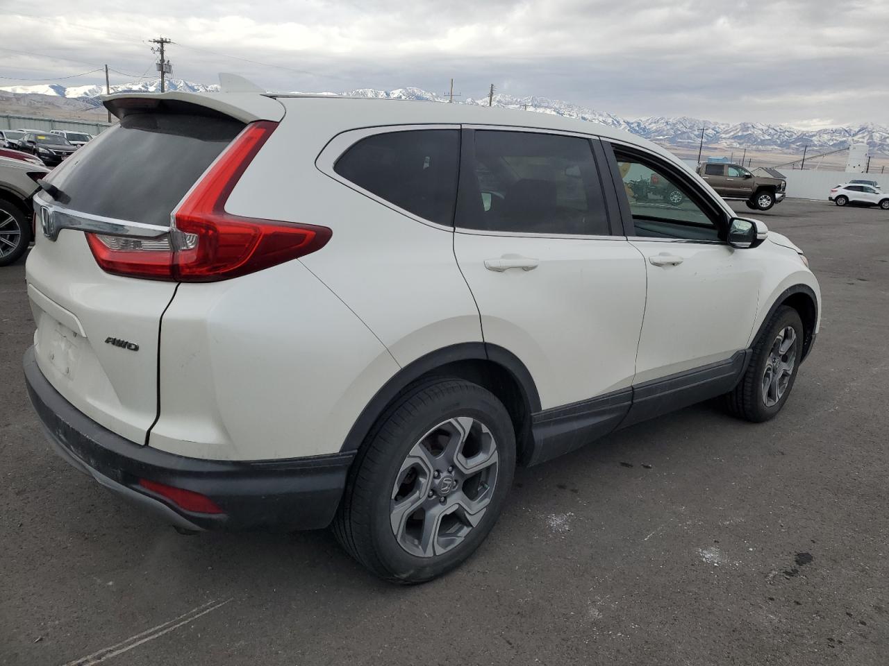 2017 Honda CR-V VIN 5J6RW2H80HL047450 Copart auction photo, front end damage thumbnail 3