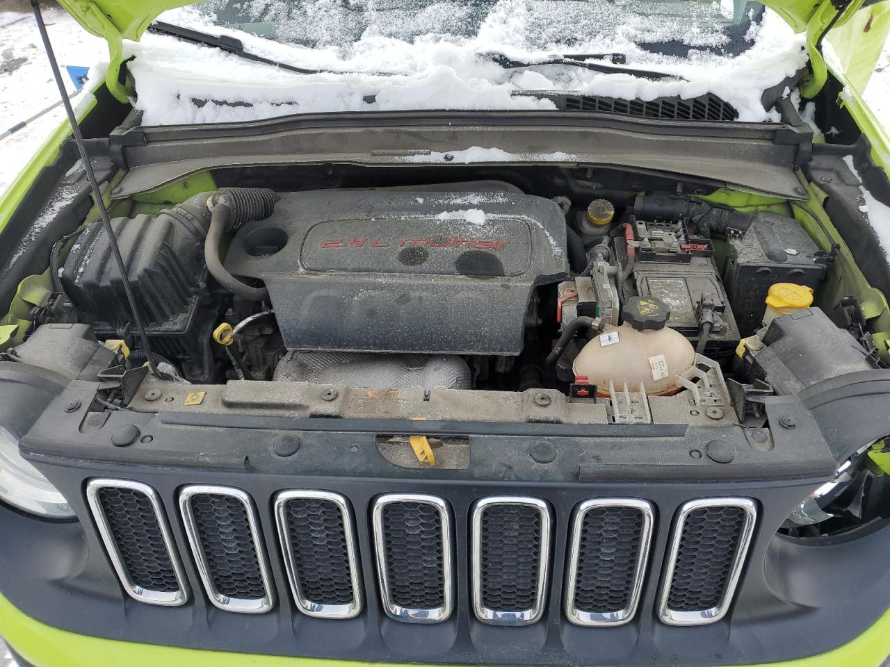 2018 Jeep Renegade VIN ZACCJBBB4JPH98342 Copart auction photo, side / front end damage thumbnail 12
