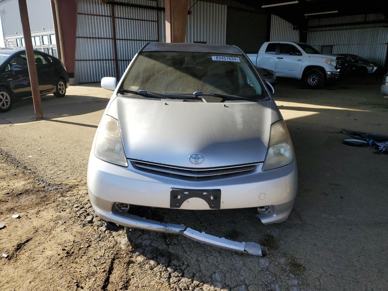 2007 Toyota Prius VIN JTDKB20U373292625 Copart auction photo, front end damage thumbnail 5