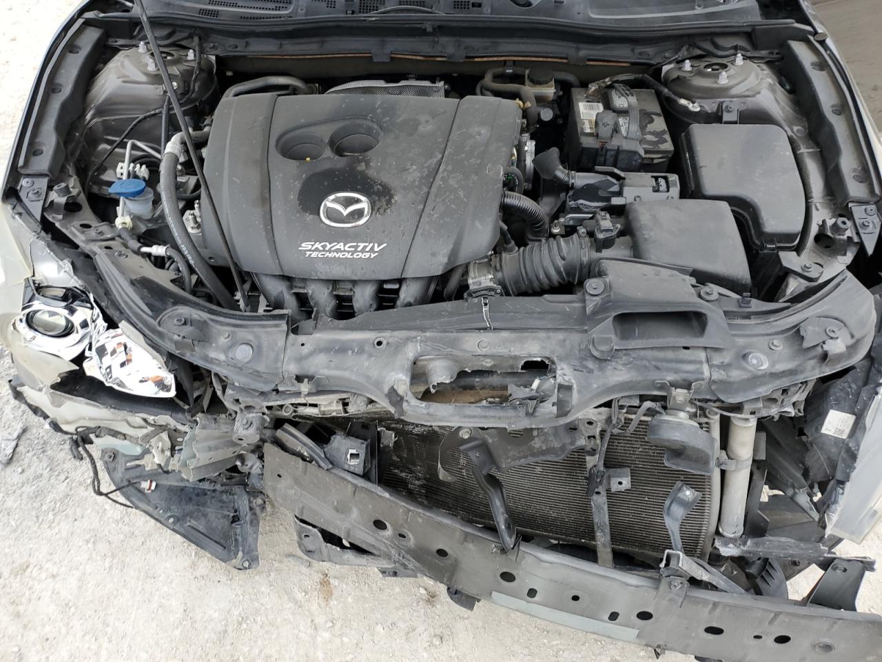 2016 Mazda 3 VIN JM1BM1U70G1325410 Copart auction photo, front end damage thumbnail 11