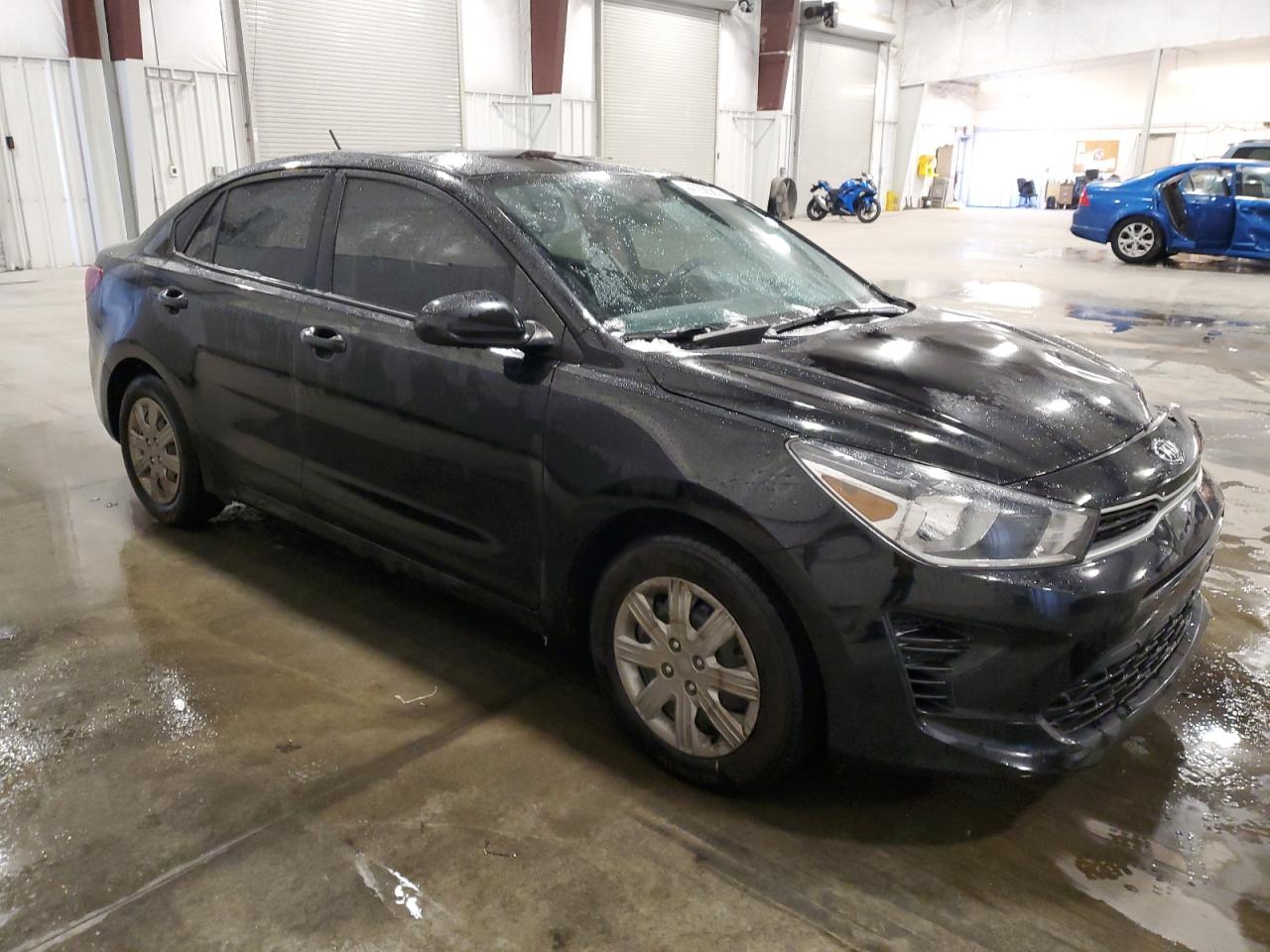 2021 KIA Rio VIN 3KPA24AD4ME423037 Copart auction photo, front end damage thumbnail 4