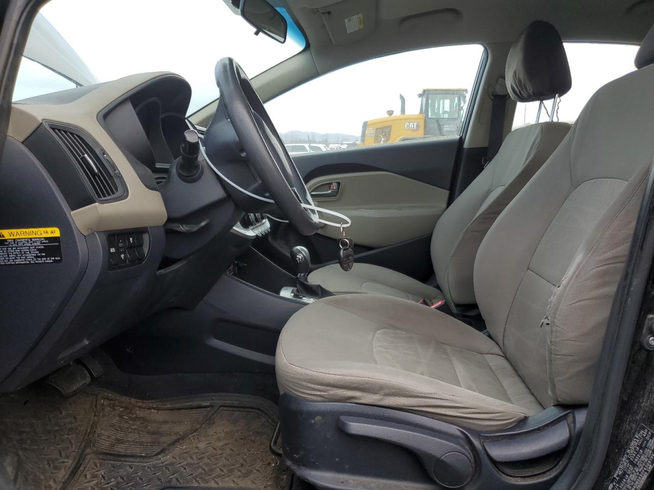 2015 KIA Rio VIN KNADM5A30F6509794 Copart auction photo, mechanical damage thumbnail 7