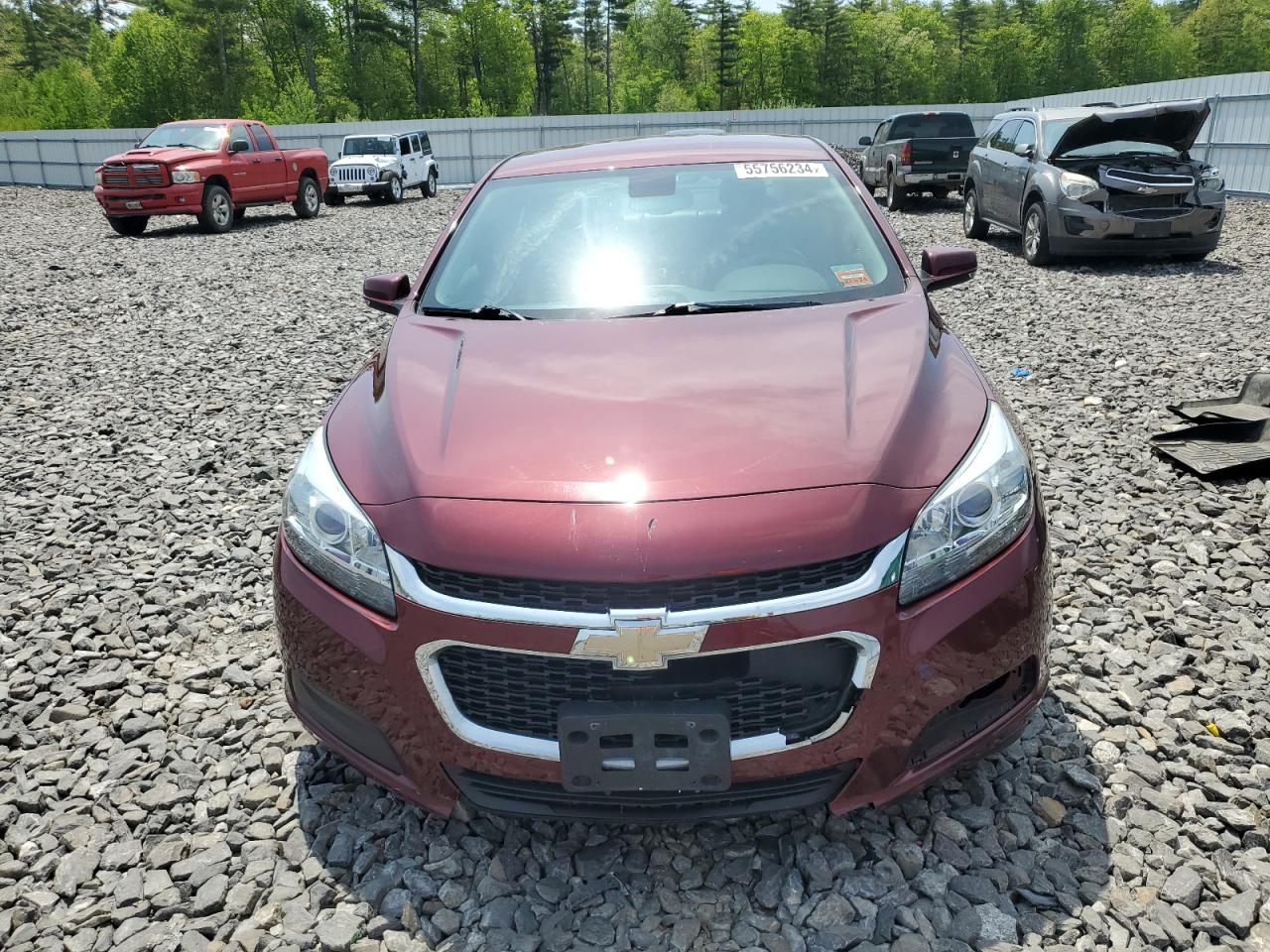 2015 Chevrolet Malibu VIN 1G11C5SL1FF106214 Copart auction photo, front end damage thumbnail 5