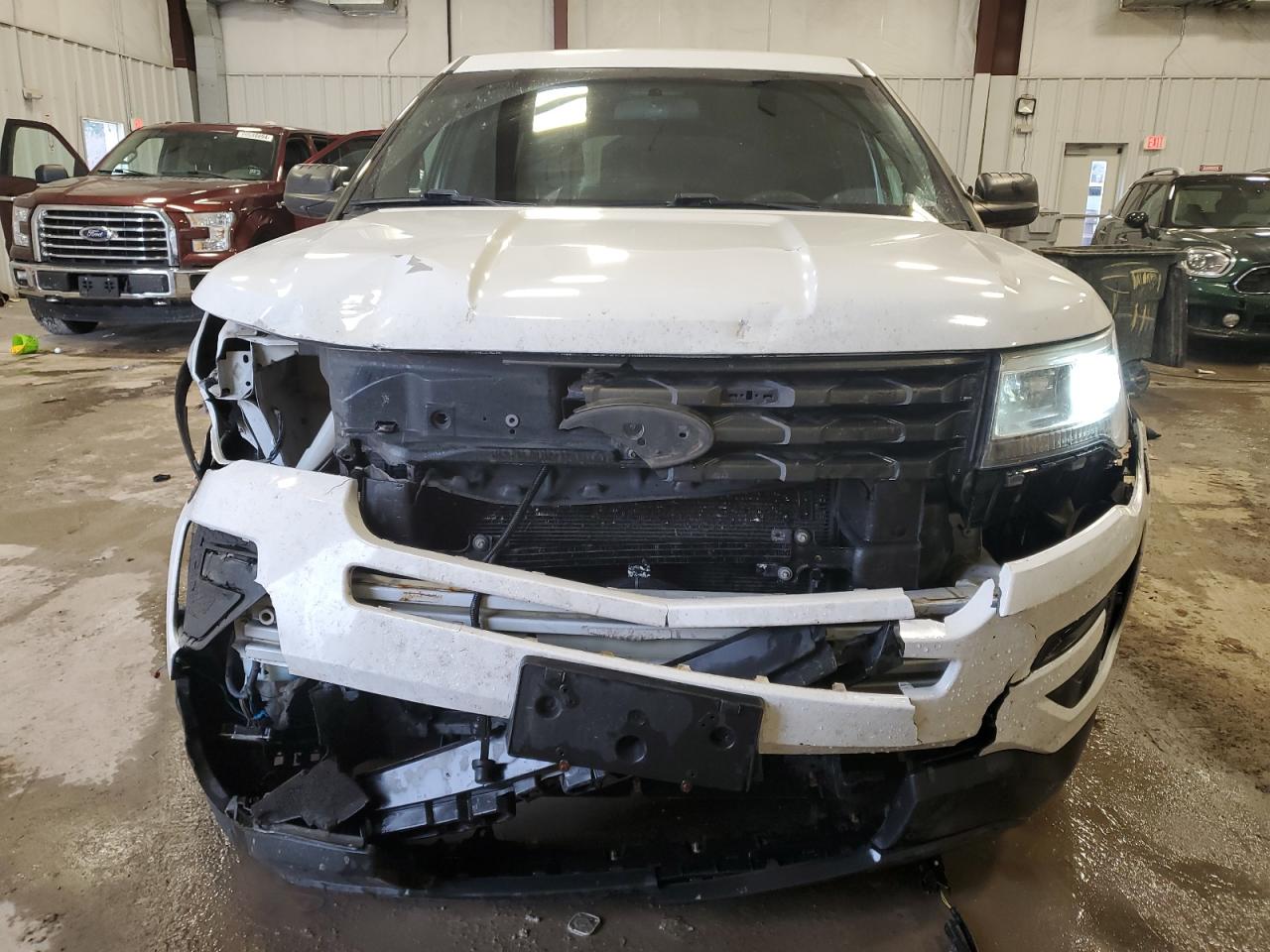 2016 Ford Explorer VIN 1FM5K8AR7GGC67838 Copart auction photo, front end damage thumbnail 5