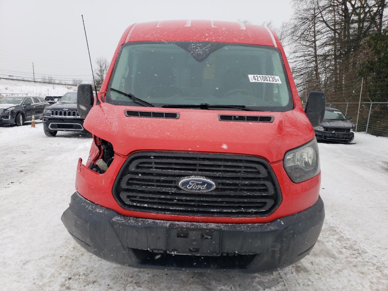 2016 Ford Transit VIN 1FTYR2CM1GKA36197 Copart auction photo, front end damage thumbnail 5