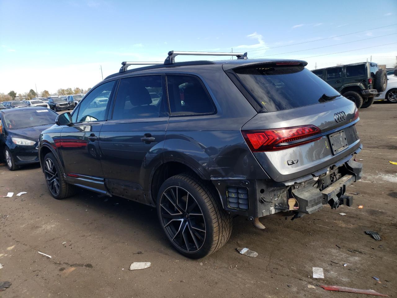 2023 Audi Q7 VIN WA1VXBF7XPD024742 Copart auction photo, rear end damage thumbnail 2