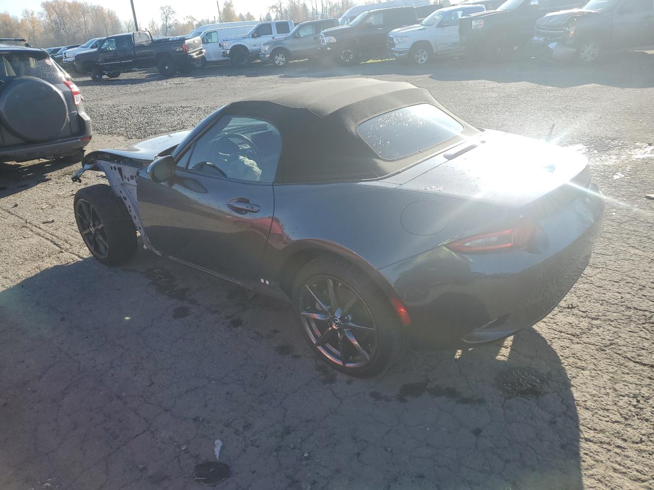 2016 Mazda MX-5 VIN JM1NDAD78G0119237 Copart auction photo, front end damage thumbnail 2