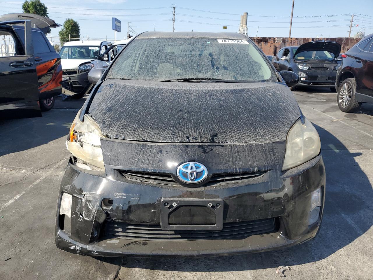 2010 Toyota Prius VIN JTDKN3DU2A0122952 Copart auction photo, front end damage thumbnail 5