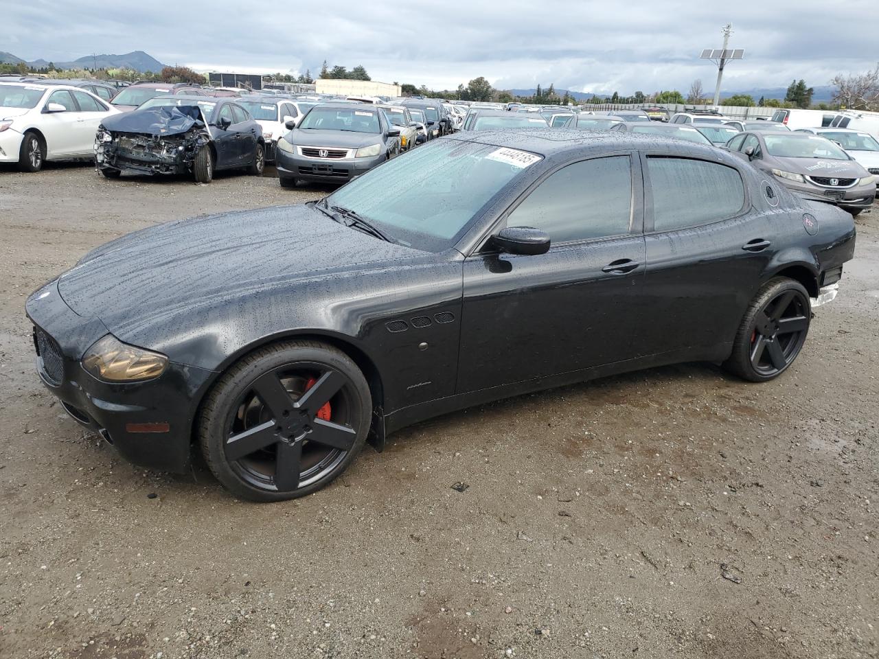2007 Maserati Quattroporte VIN ZAMFE39A470031346 - Copart auction photo