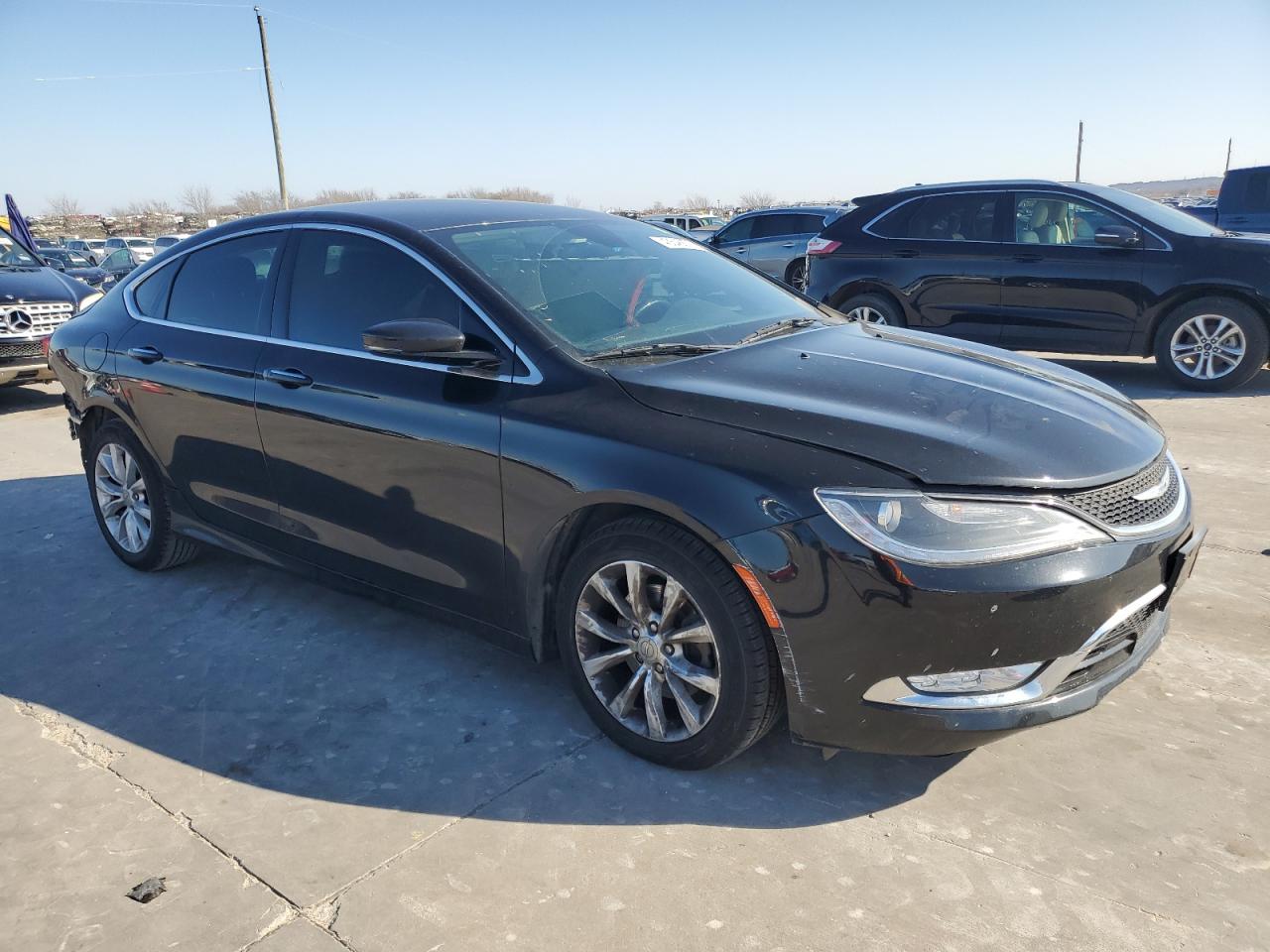 2015 Chrysler 200 VIN 1C3CCCCB8FN567169 Copart auction photo, rear end / minor dent/scratches damage thumbnail 4