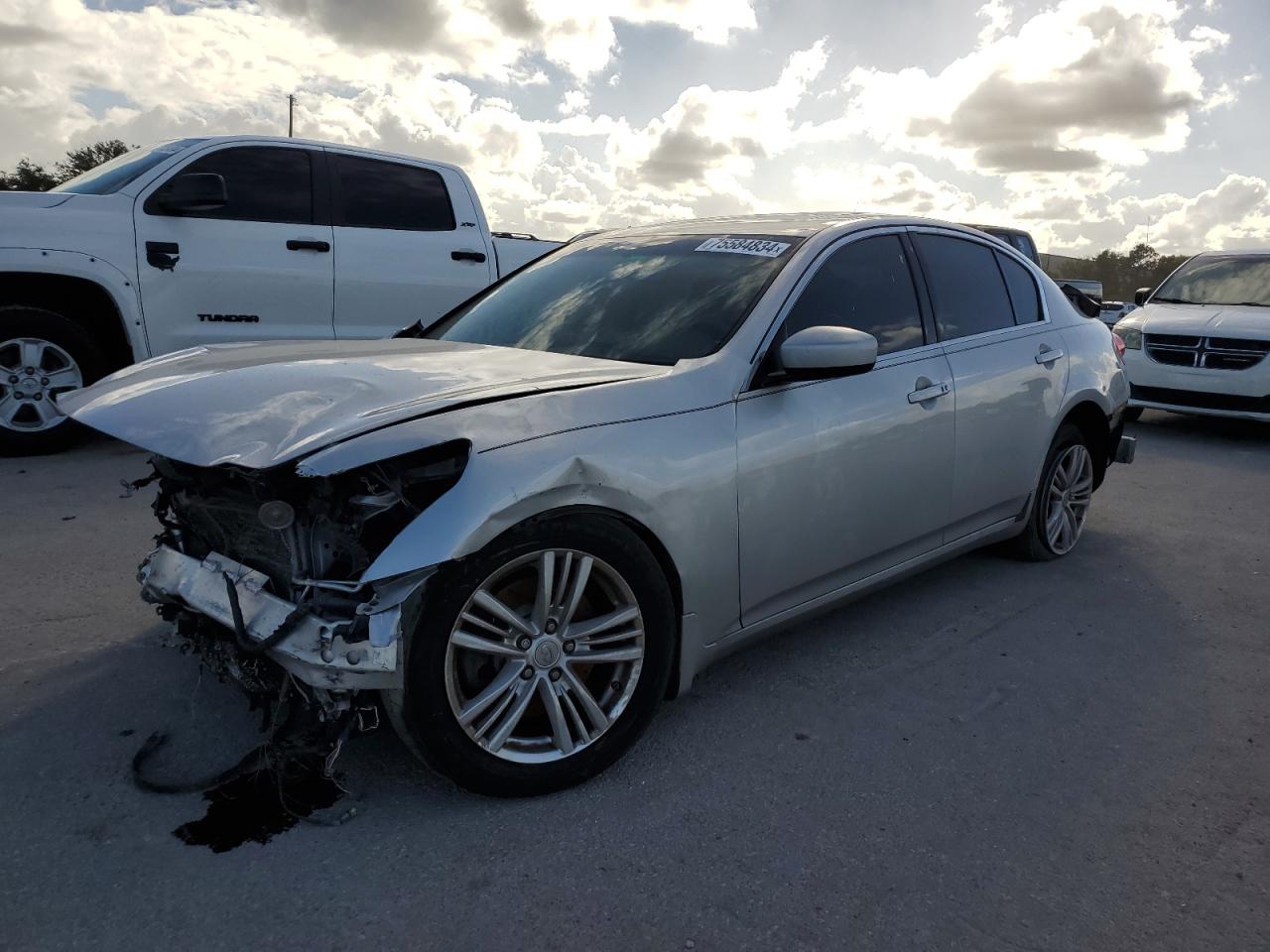 2013 Infiniti G VIN JN1CV6AP7DM717008