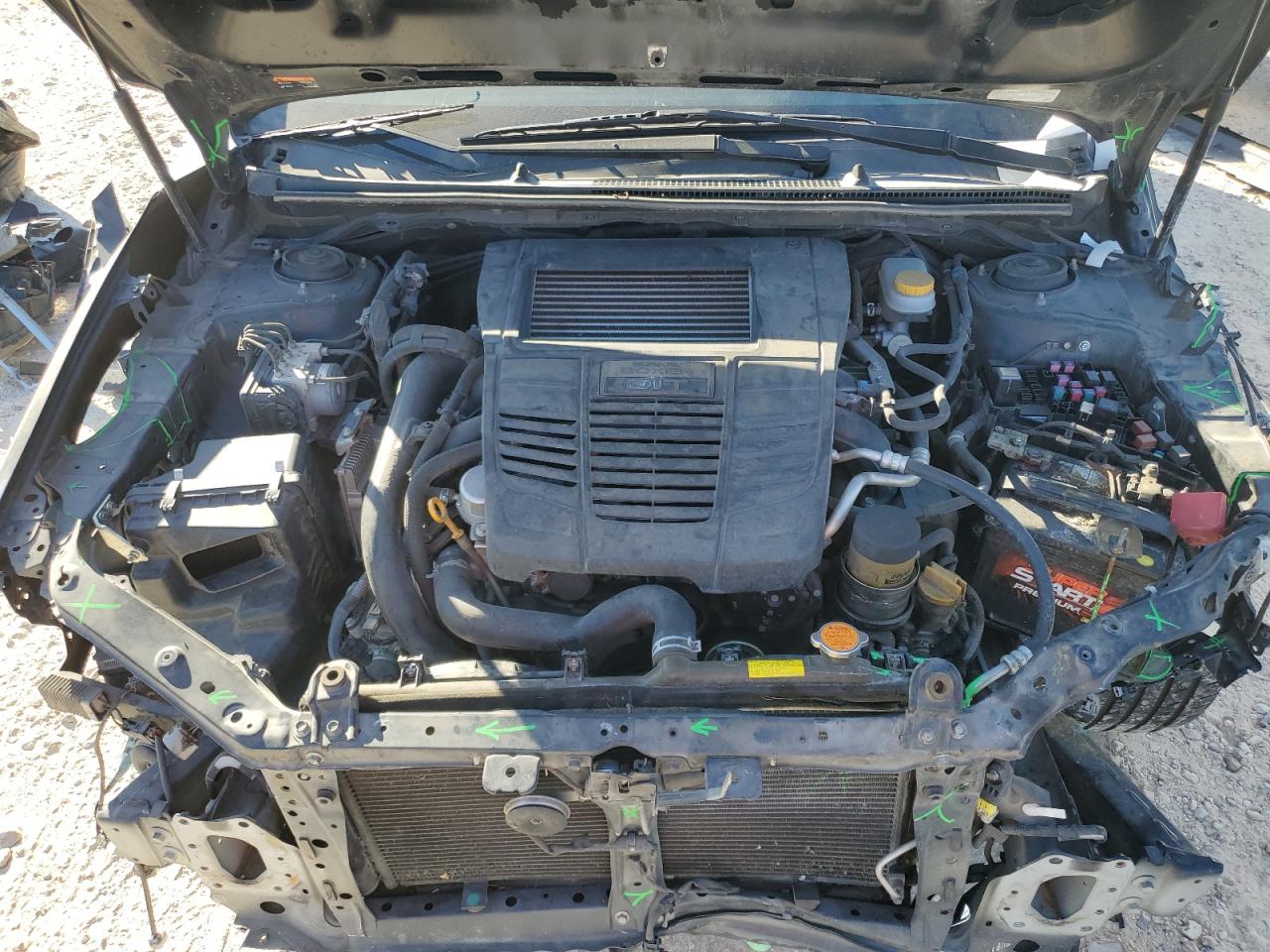 2019 Subaru WRX VIN JF1VA1C63K9801664 Copart auction photo, front end damage thumbnail 11
