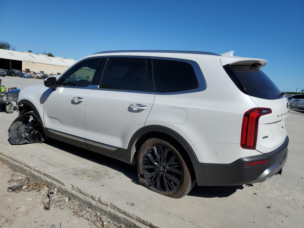 2020 KIA Telluride VIN 5XYP5DHC7LG068476 Copart auction photo, all over damage thumbnail 2