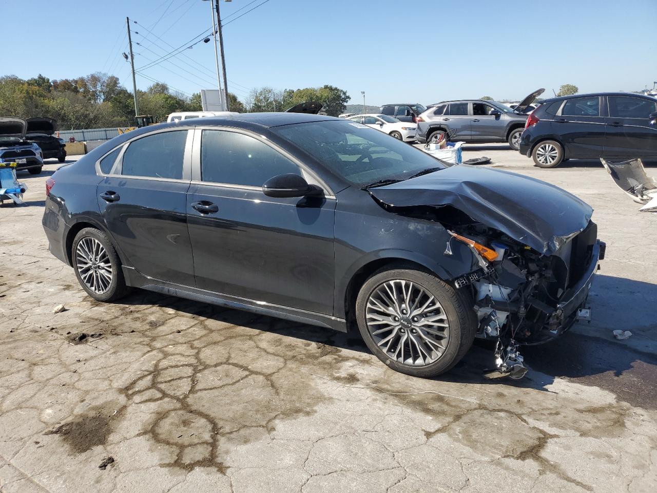 2023 KIA Forte VIN 3KPF54AD4PE638841 Copart auction photo, front end damage thumbnail 4