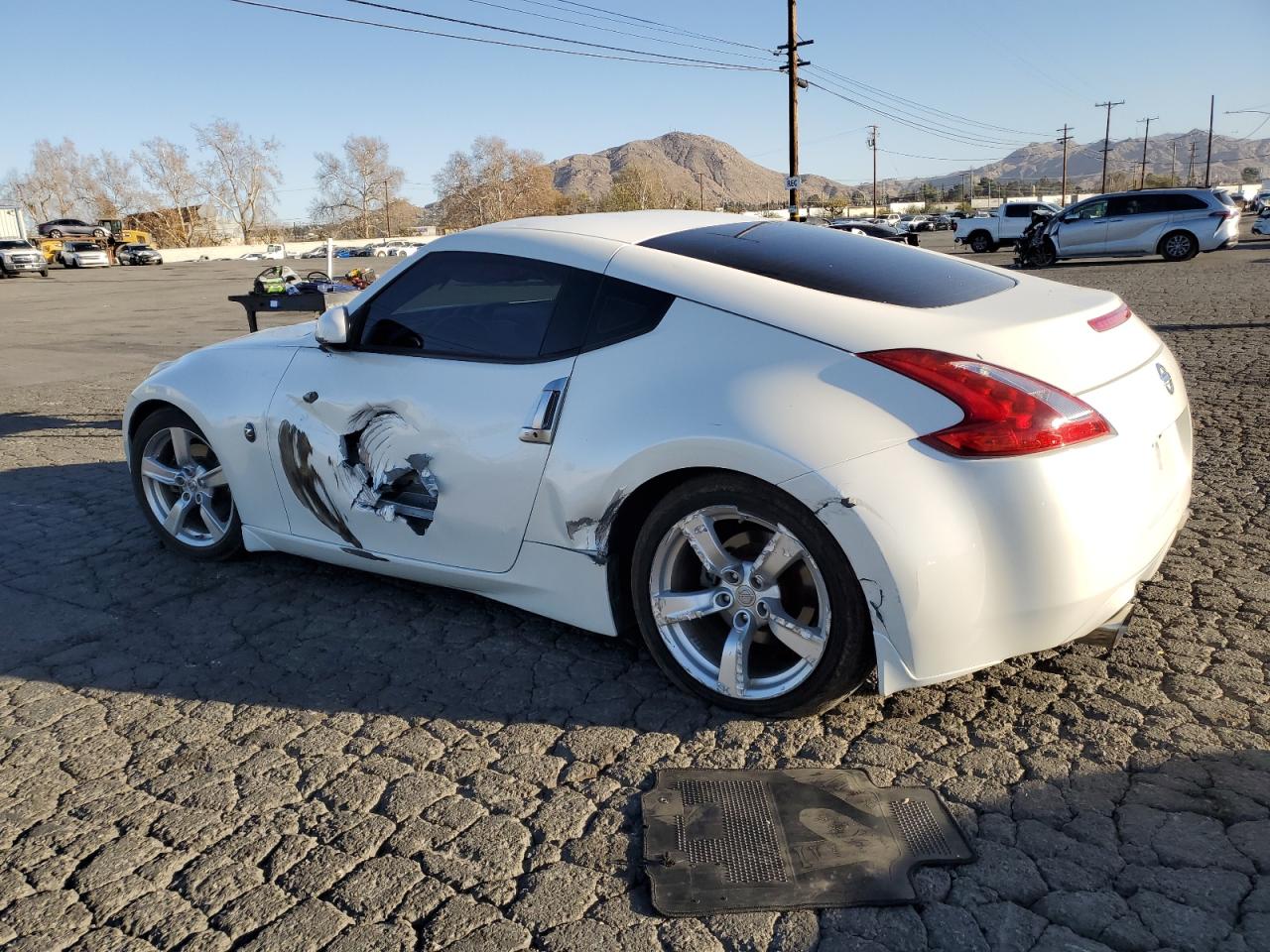 2011 Nissan 370Z VIN JN1AZ4EH3BM553076 Copart auction photo, side damage thumbnail 2