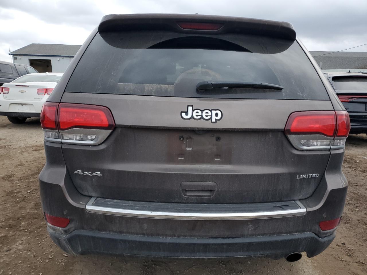 2021 Jeep Grand Cherokee VIN 1C4RJFBG0MC569078 Copart auction photo, front end / side damage thumbnail 6