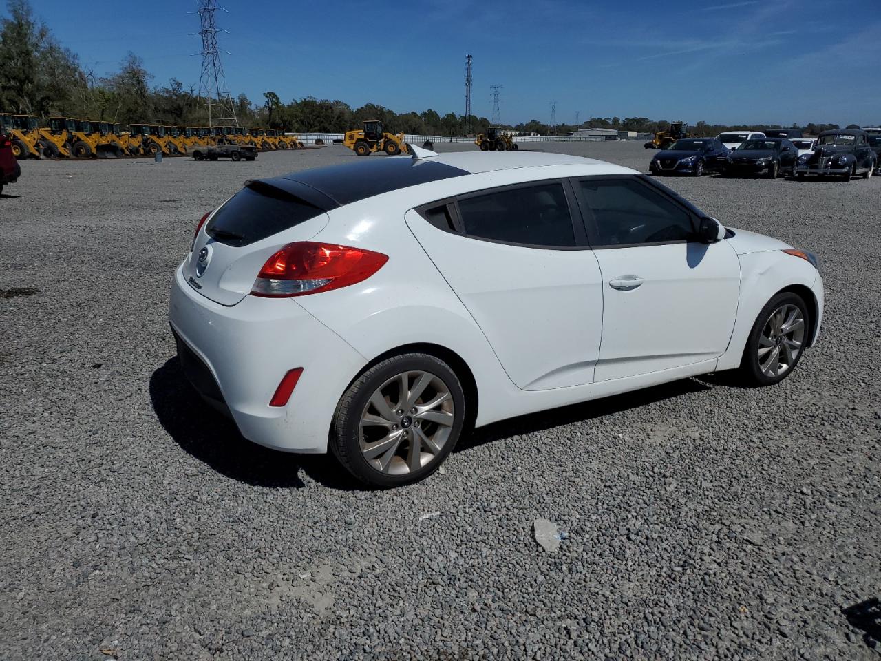 2016 Hyundai Veloster VIN KMHTC6AD4GU277239 Copart auction photo, mechanical damage thumbnail 3