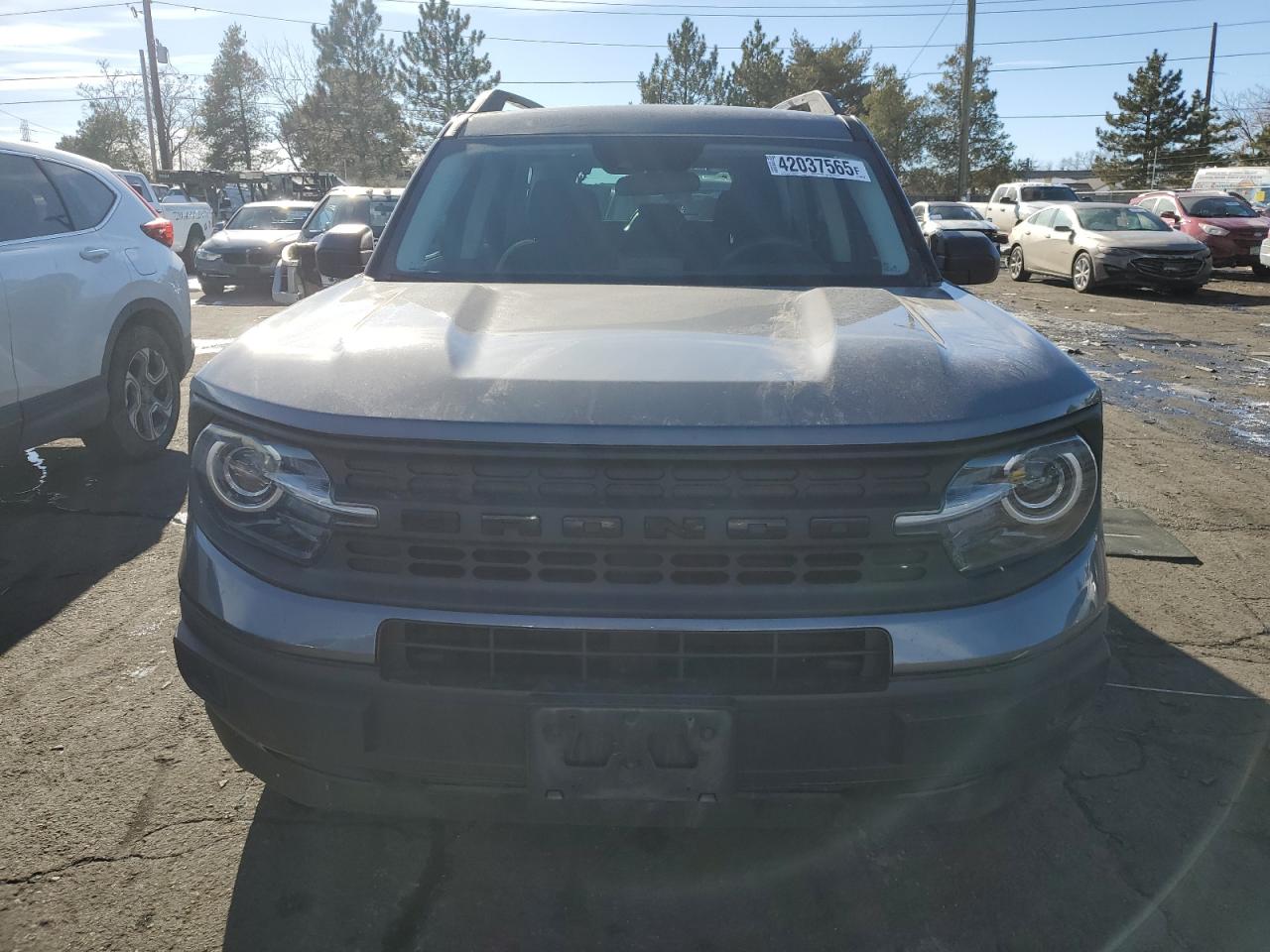 2022 Ford Bronco VIN 3FMCR9A64NRD01349 Copart auction photo, rear end damage thumbnail 5