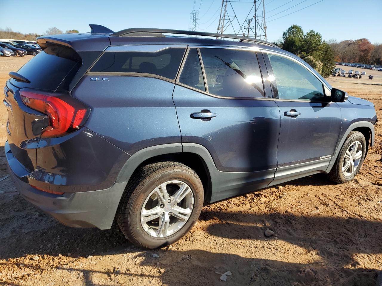 2018 GMC Terrain VIN 3GKALMEV2JL405034 Copart auction photo, front end damage thumbnail 3