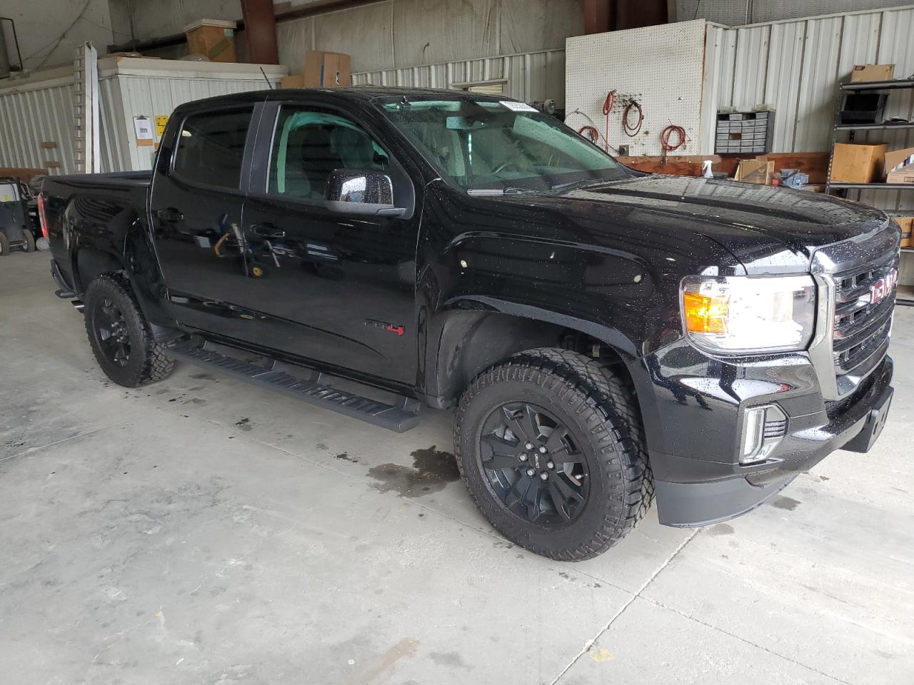 2022 GMC Canyon VIN 1GTG6FEN6N1305606 Copart auction photo, side / rear end damage thumbnail 4