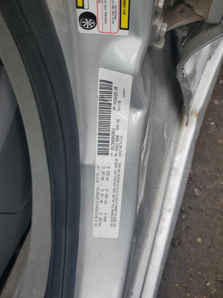 2008 Dodge Avenger VIN 1B3LC56R68N538919 Copart auction photo, side damage thumbnail 14