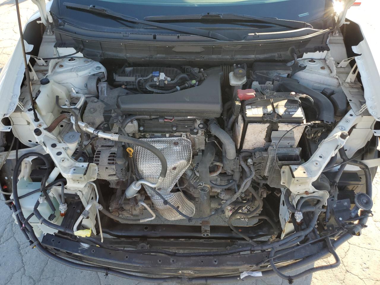 2014 Nissan Rogue VIN 5N1AT2MV4EC758549 Copart auction photo, front end damage thumbnail 14