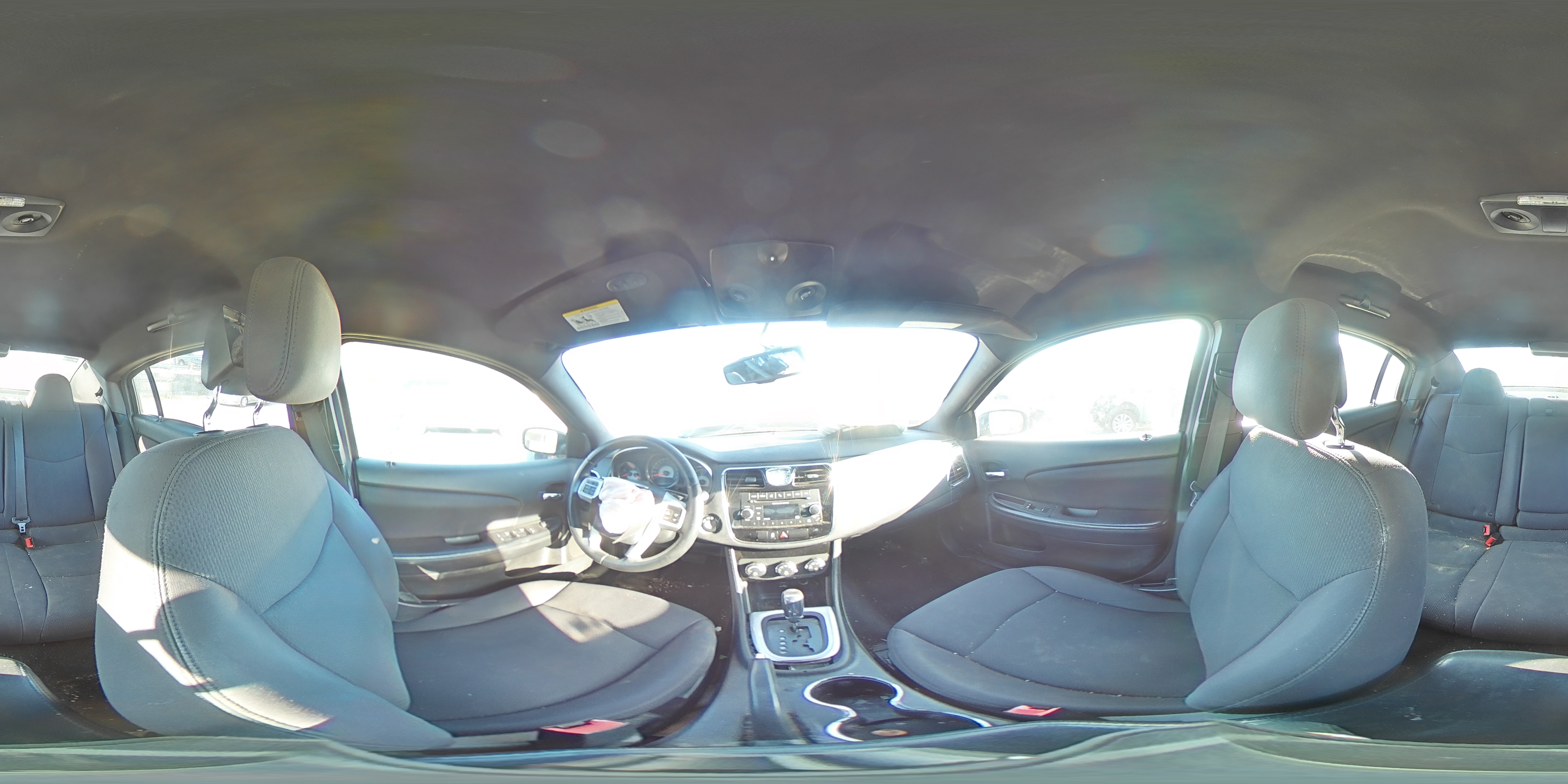 2013 Chrysler 200 VIN 1C3CCBBB3DN683405 Copart auction photo, all over damage thumbnail 12