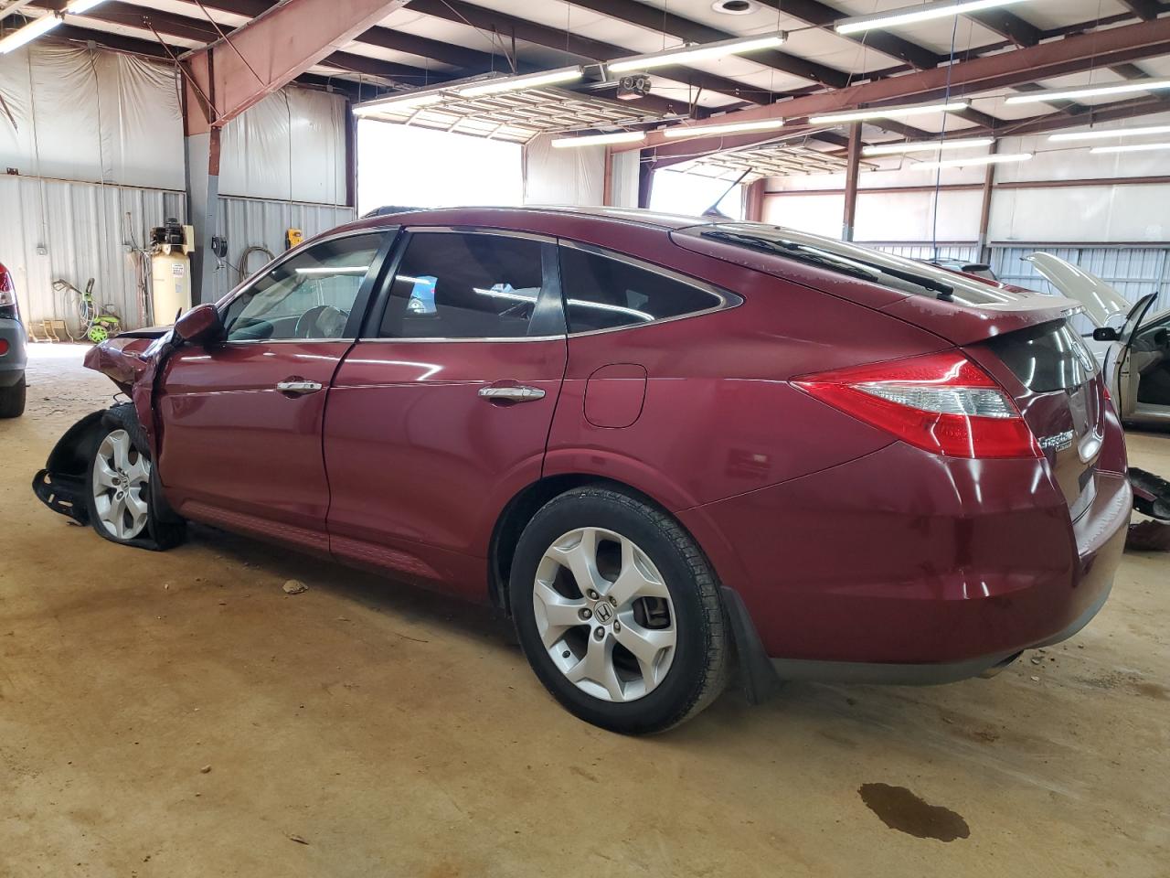 2010 Honda Accord VIN 5J6TF1H51AL014601 Copart auction photo, front end / undercarriage damage thumbnail 2