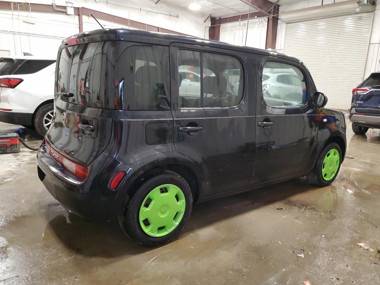 2011 Nissan Cube VIN JN8AZ2KR9BT202570 Copart auction photo, front end / side damage thumbnail 3