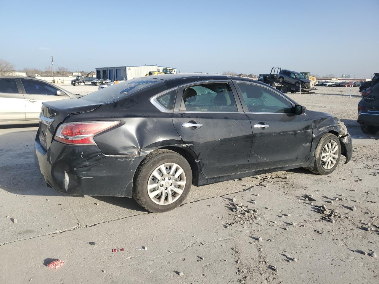 2015 Nissan Altima VIN 1N4AL3APXFN876147 Copart auction photo, front end / side damage thumbnail 3