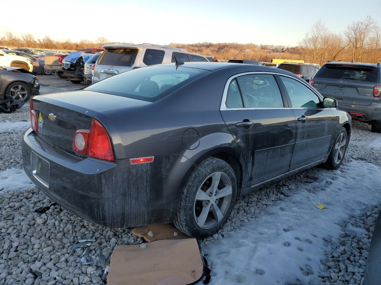 2011 Chevrolet Malibu VIN 1G1ZC5E10BF137493 Copart auction photo, front end / side damage thumbnail 3